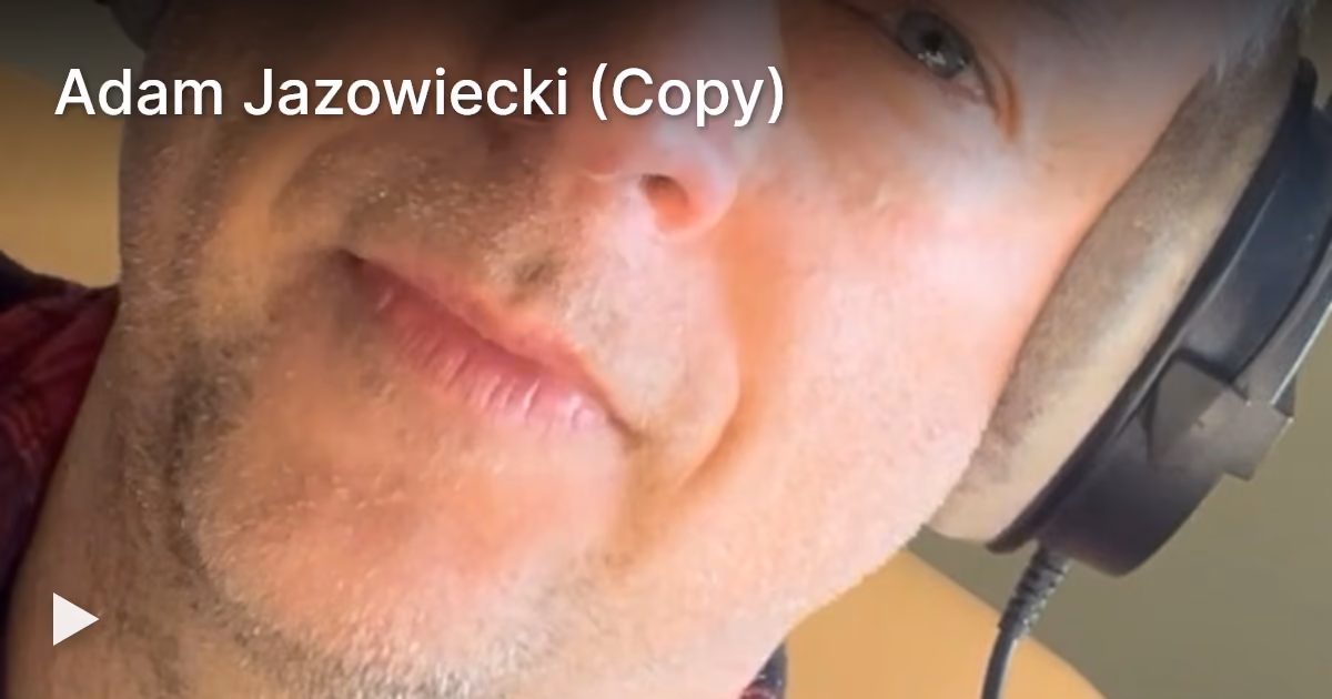 Kadr z opinii wideo: Adam Jazowiecki