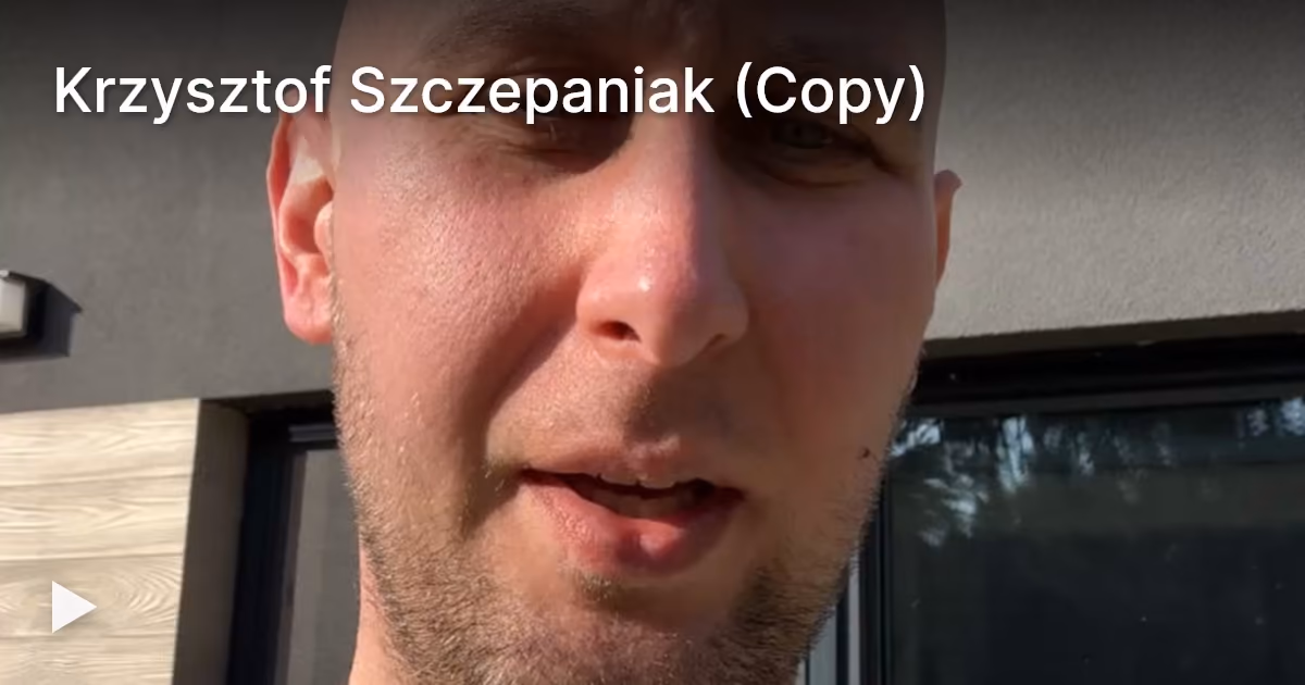 Kadr z opinii wideo: Krzysztof S.