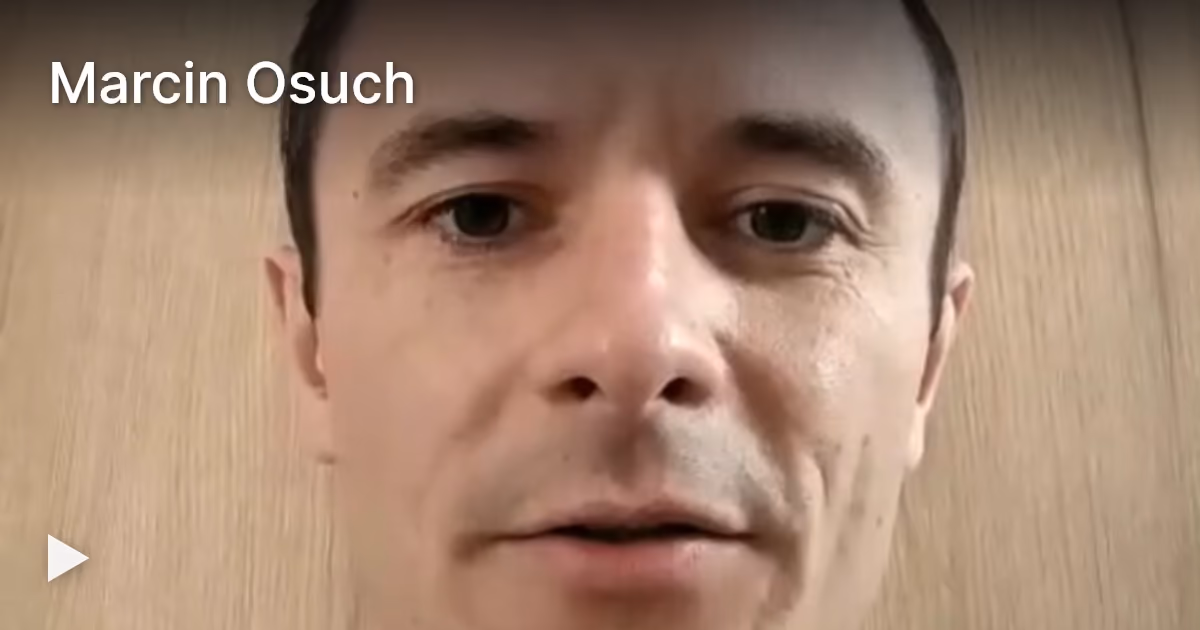 Kadr z opinii wideo: Marcin Osuch