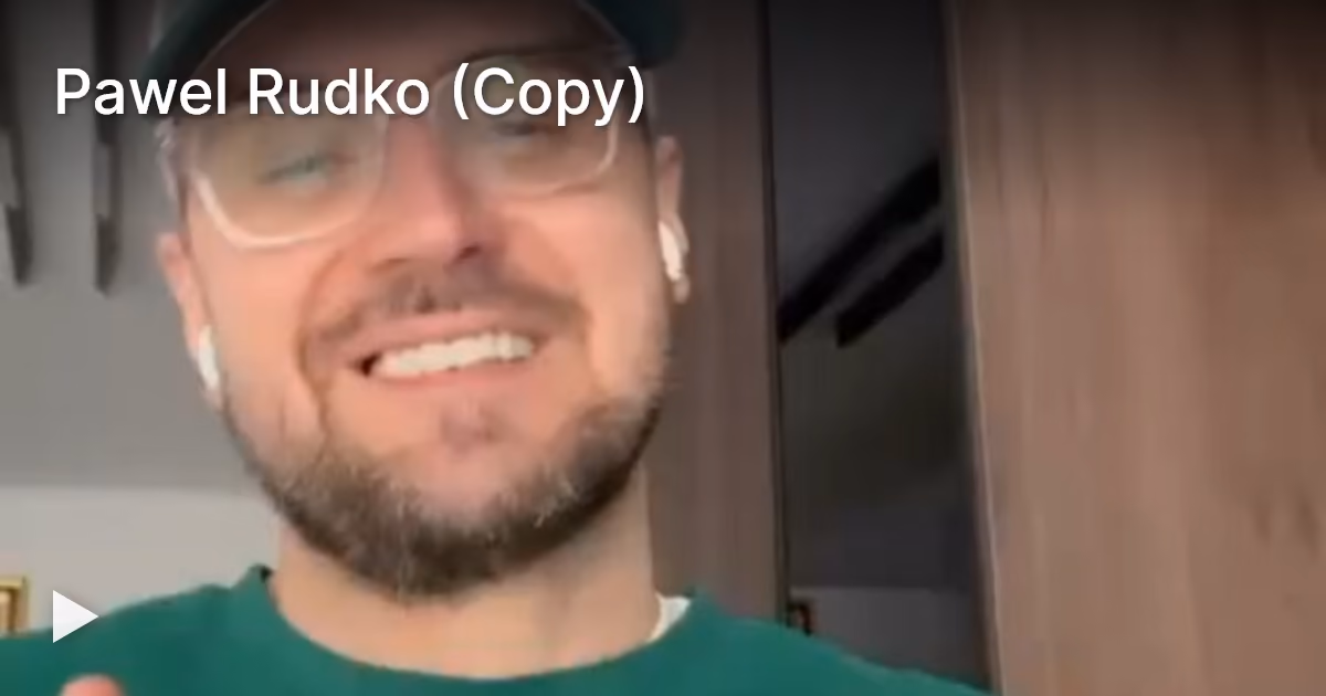 Kadr z opinii wideo: Paweł Rudko